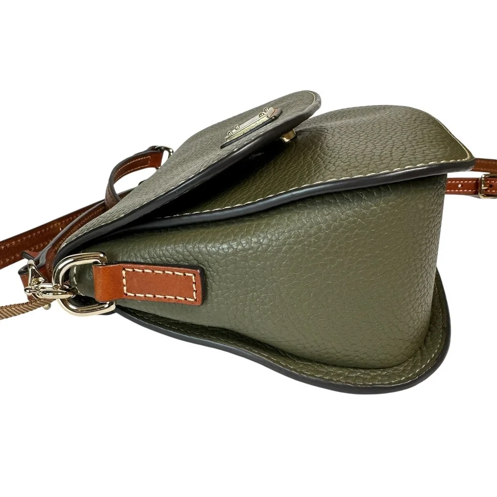 Dooney & Bourke Crossbody Bag Pebble Grain Small Kiley Olive Green OS Gorpcore